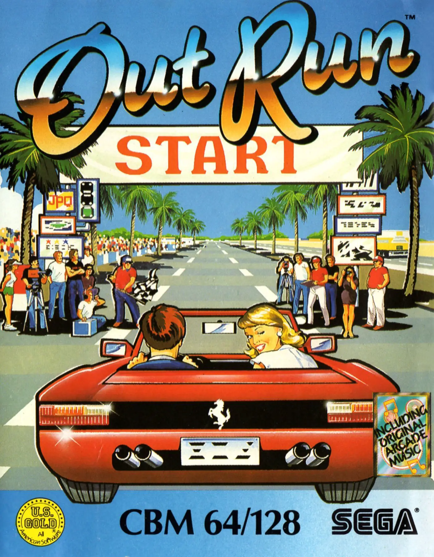 Capa de OutRun