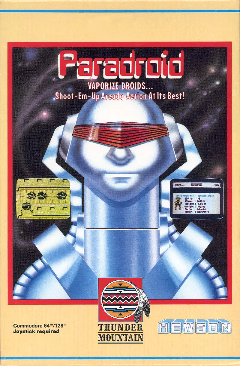 Capa de Paradroid