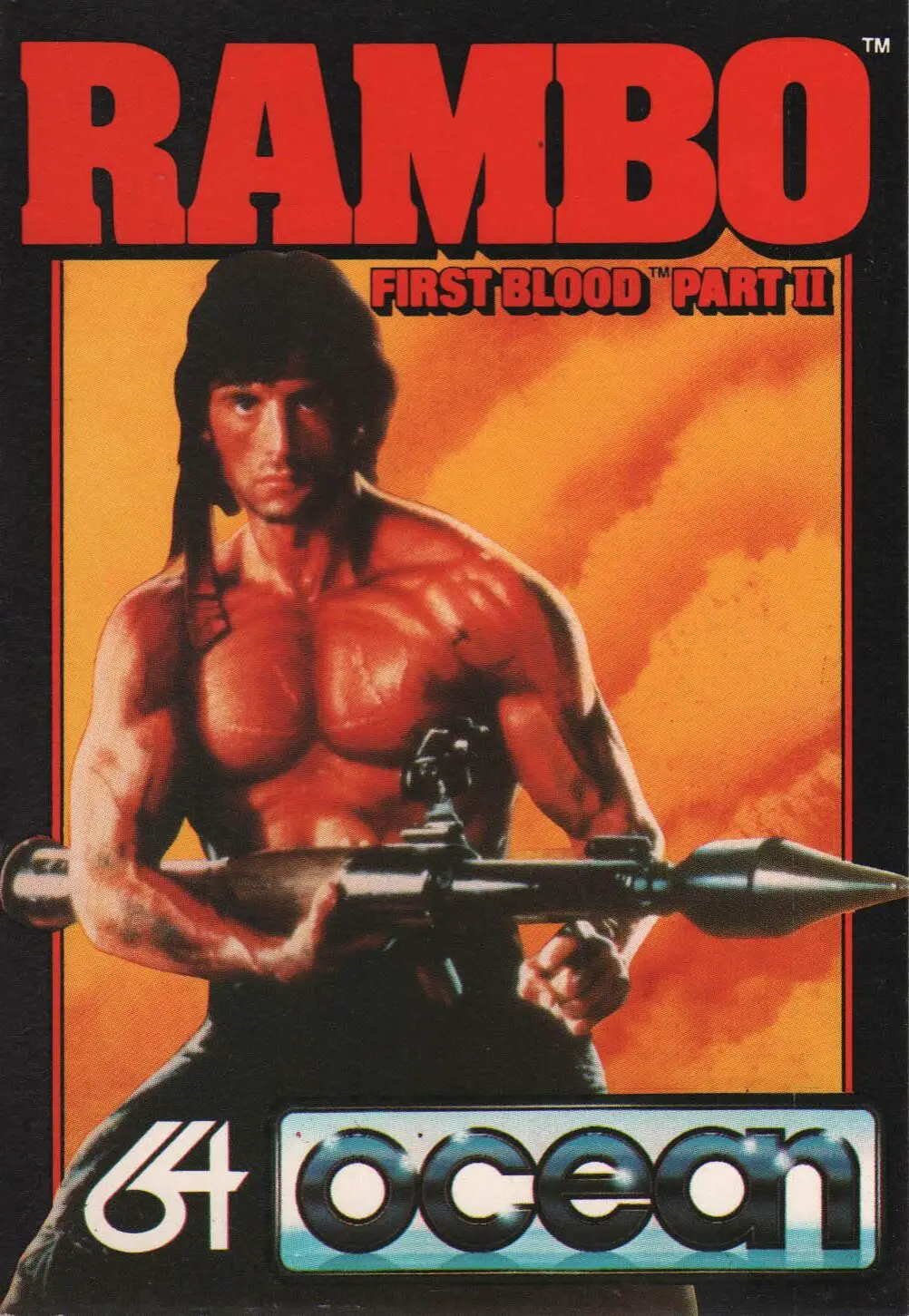 Capa de Rambo: First Blood Part II