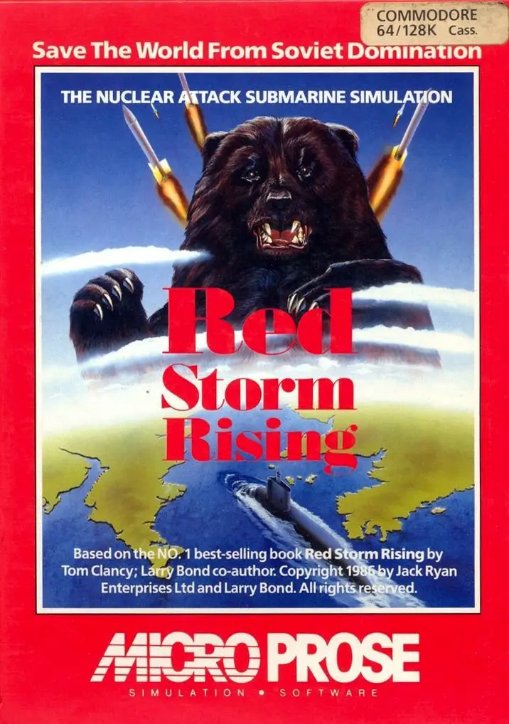 Capa de Red Storm Rising