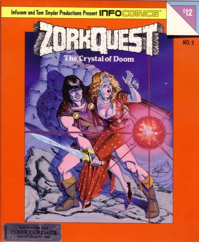 Capa de Zork Quest II: Crytsal of Doom (A)