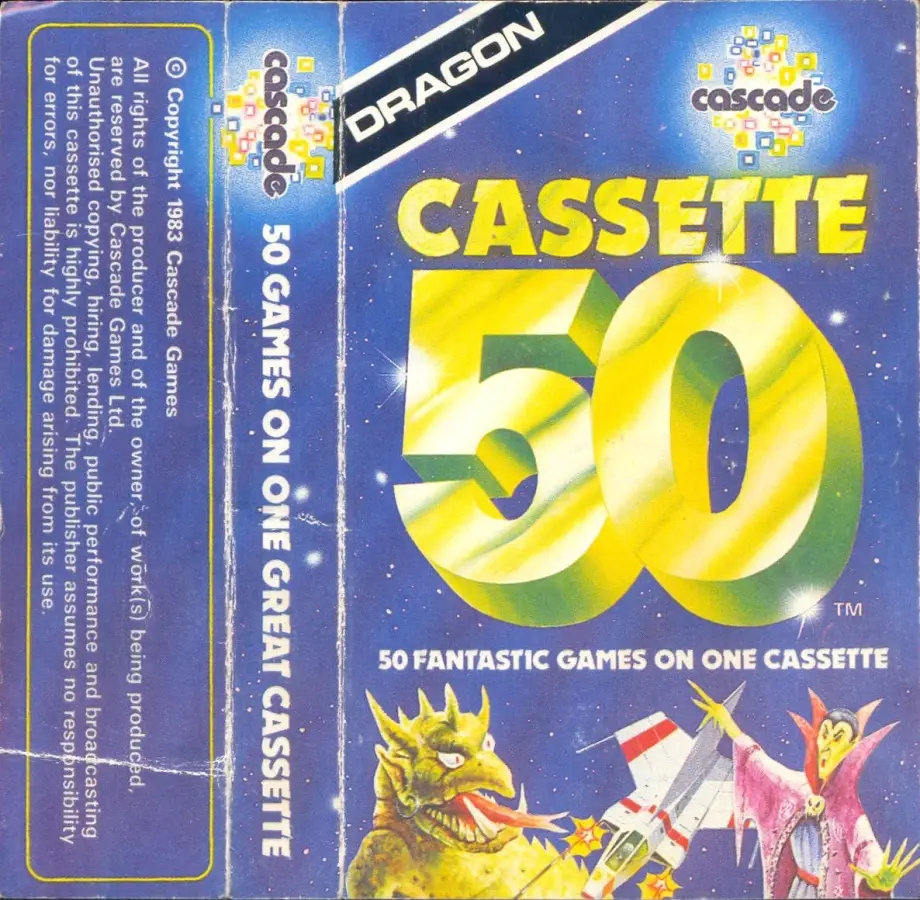 Capa de Cascade Games - Cassette 50