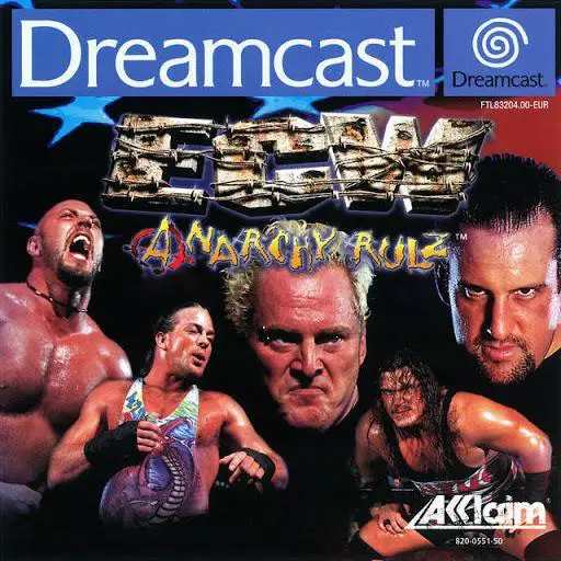 Capa de ECW Anarchy Rulz