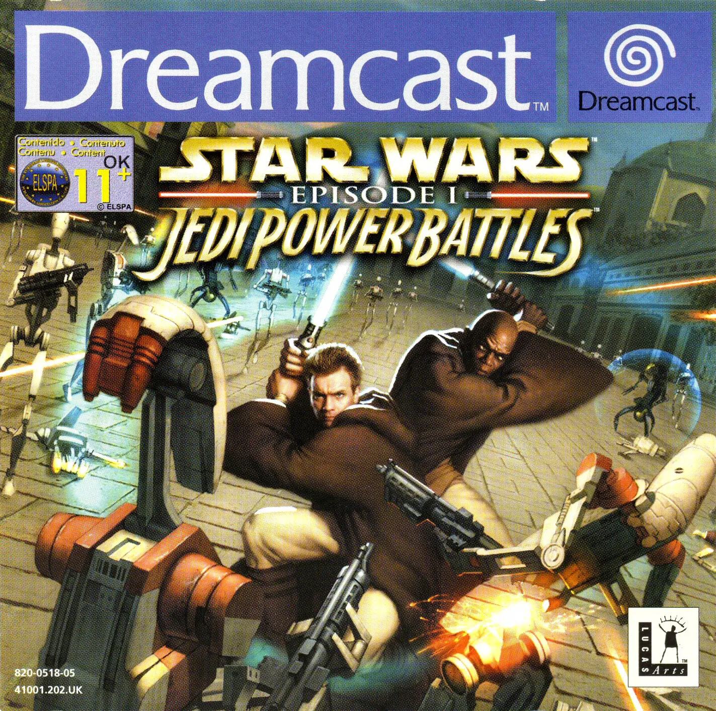 Capa de Star Wars Episode I: Jedi Power Battles