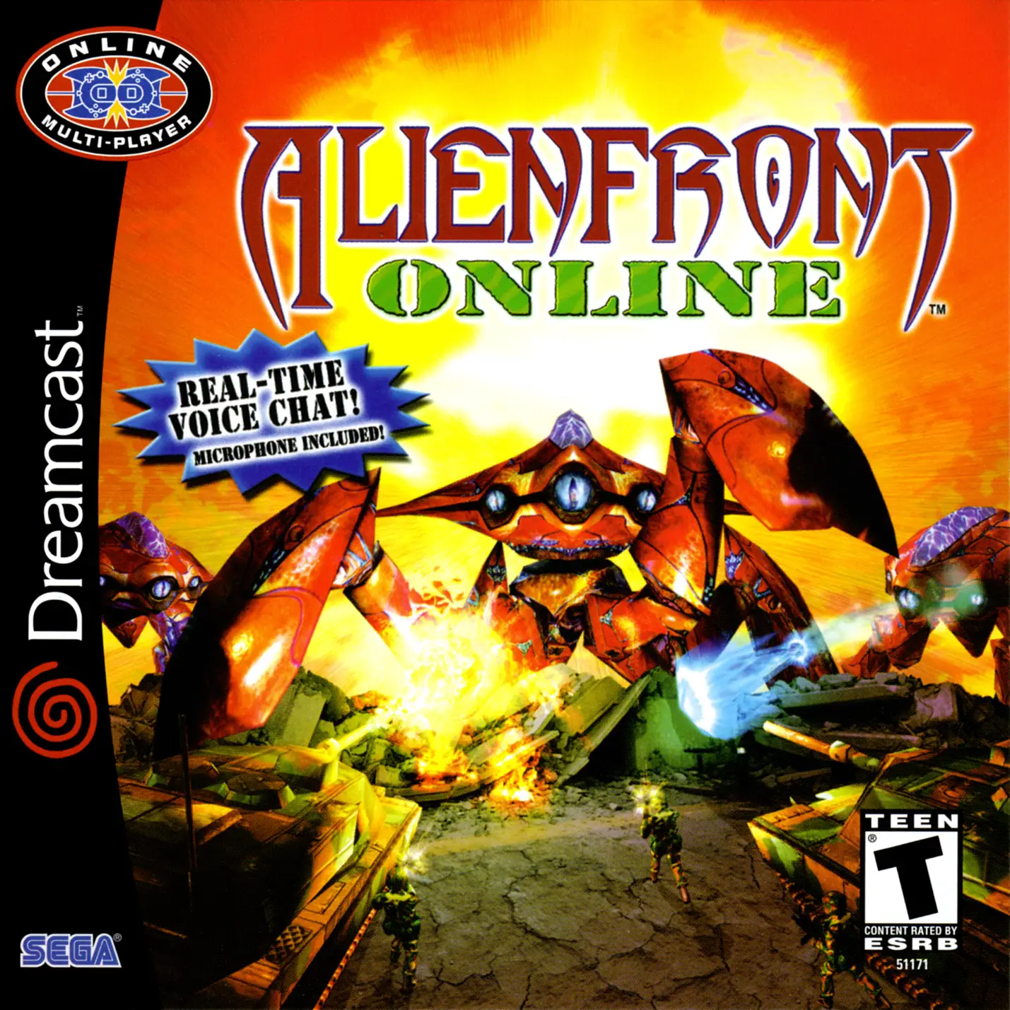 Capa de Alien Front Online