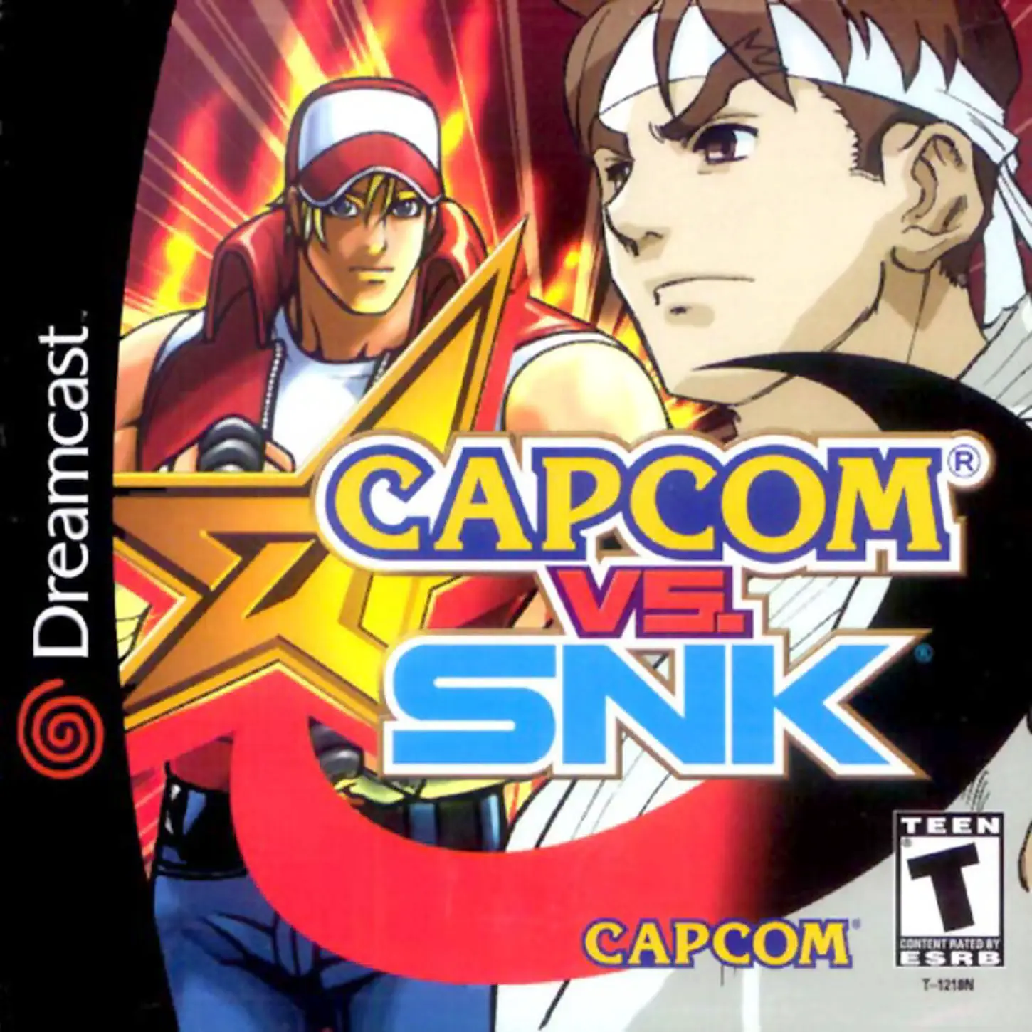 Capa de Capcom vs. SNK