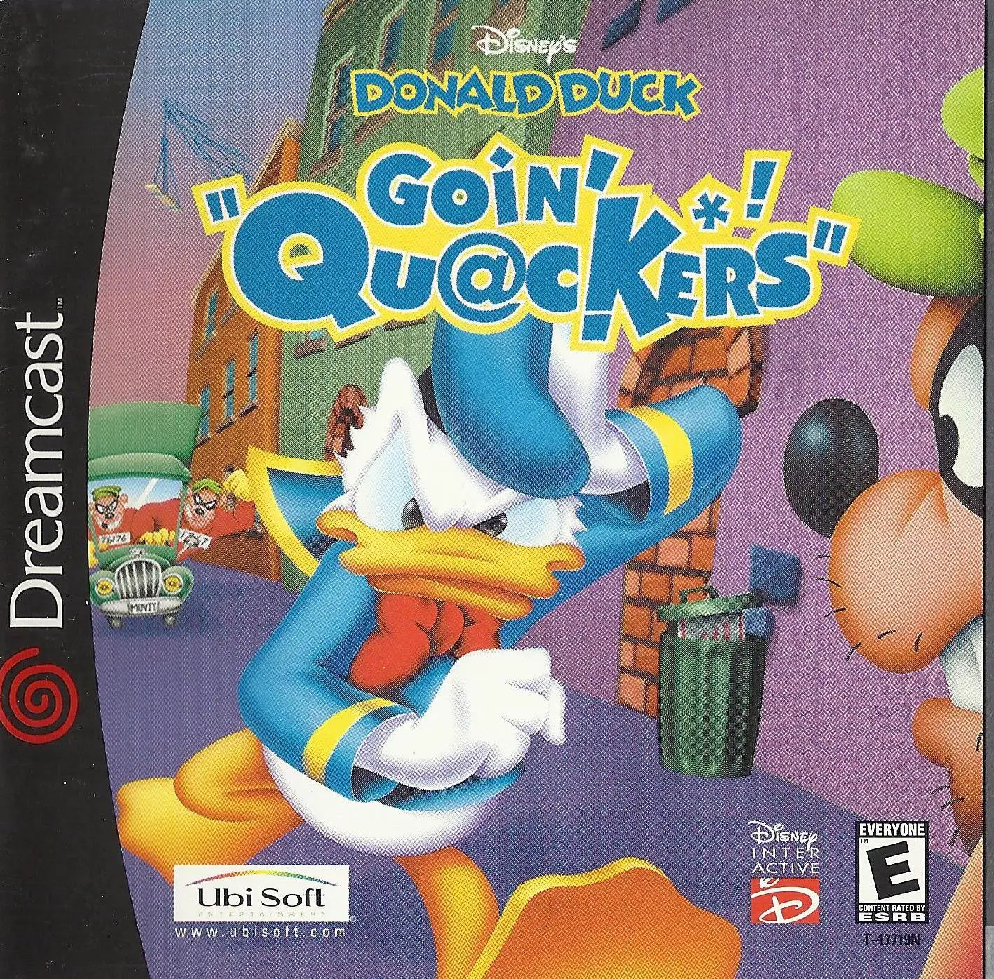 Capa de Donald Duck: Goin' Quackers