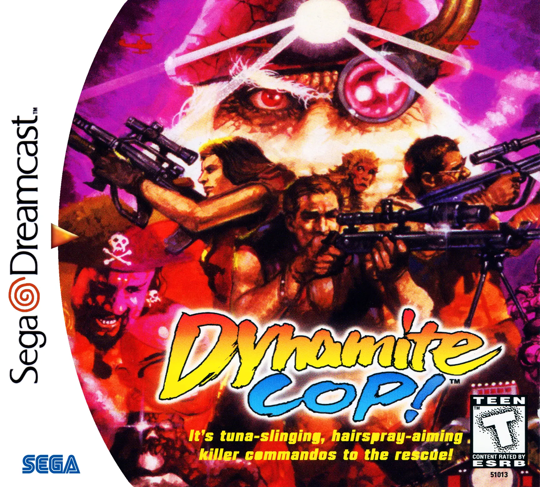 Capa de Dynamite Cop!