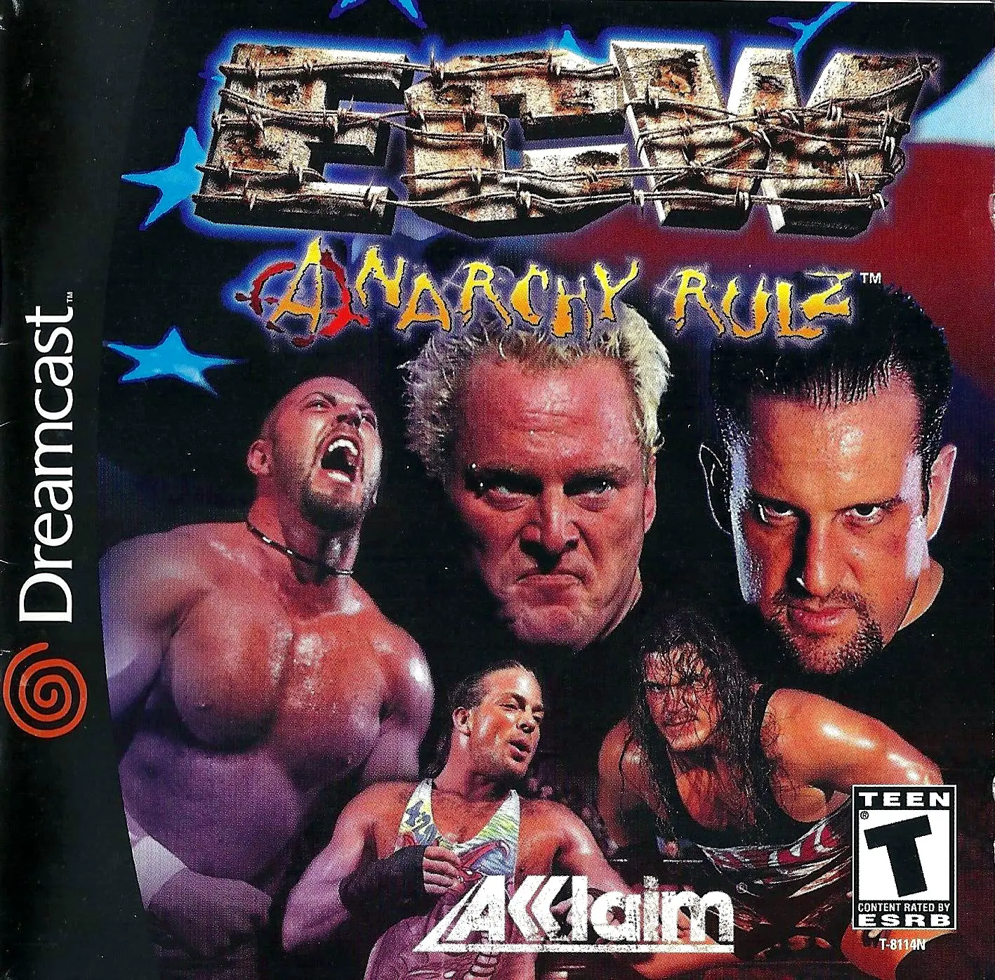 Capa de ECW Anarchy Rulz