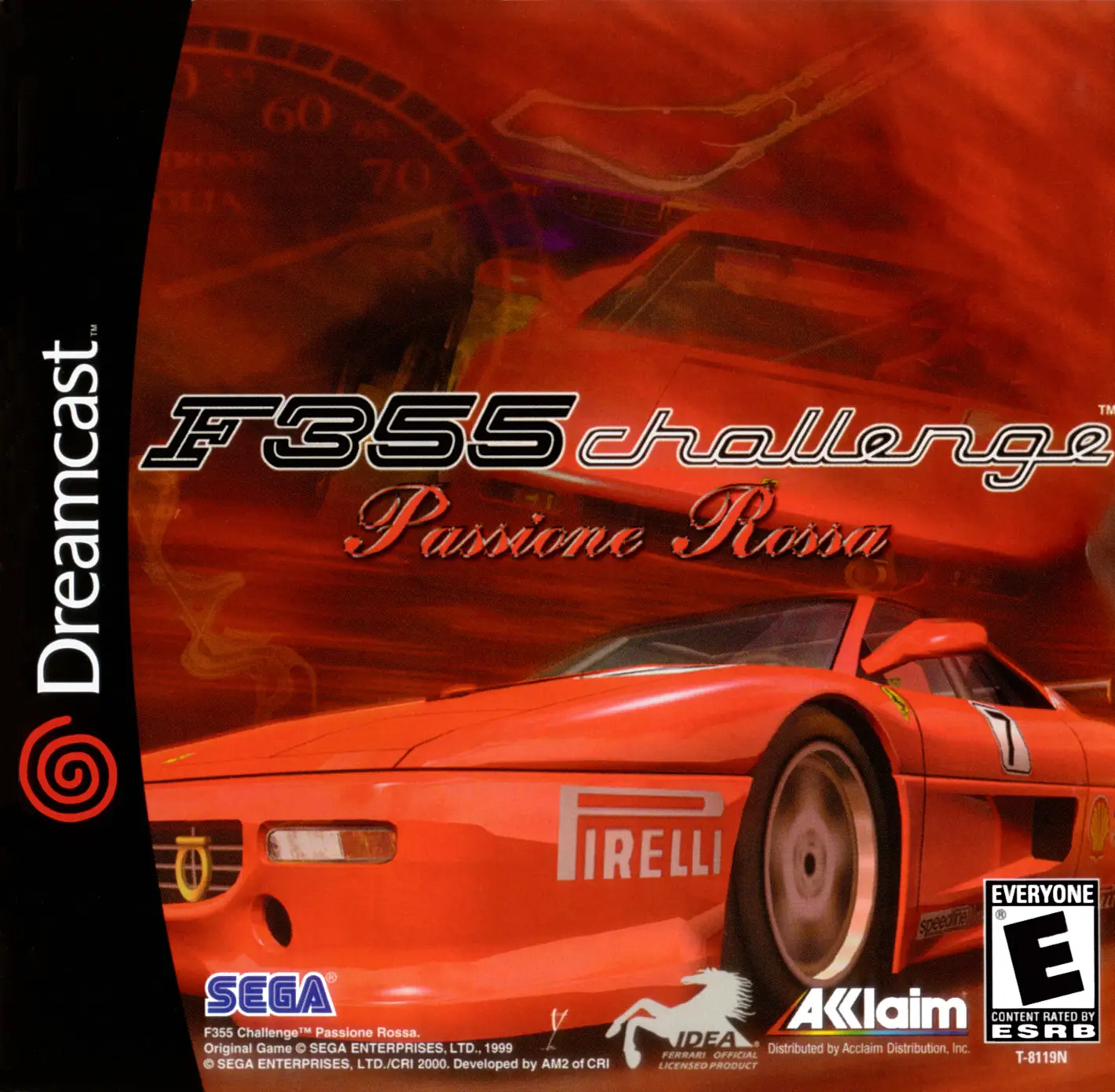 Capa de F355 Challenge: Passione Rossa