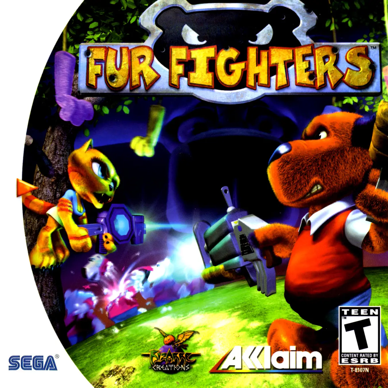 Capa de Fur Fighters