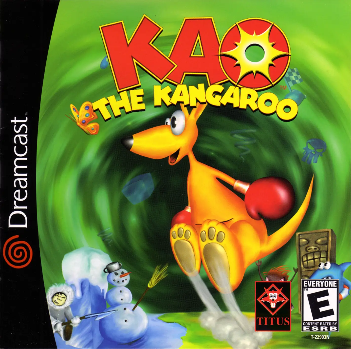 Capa de Kao the Kangaroo