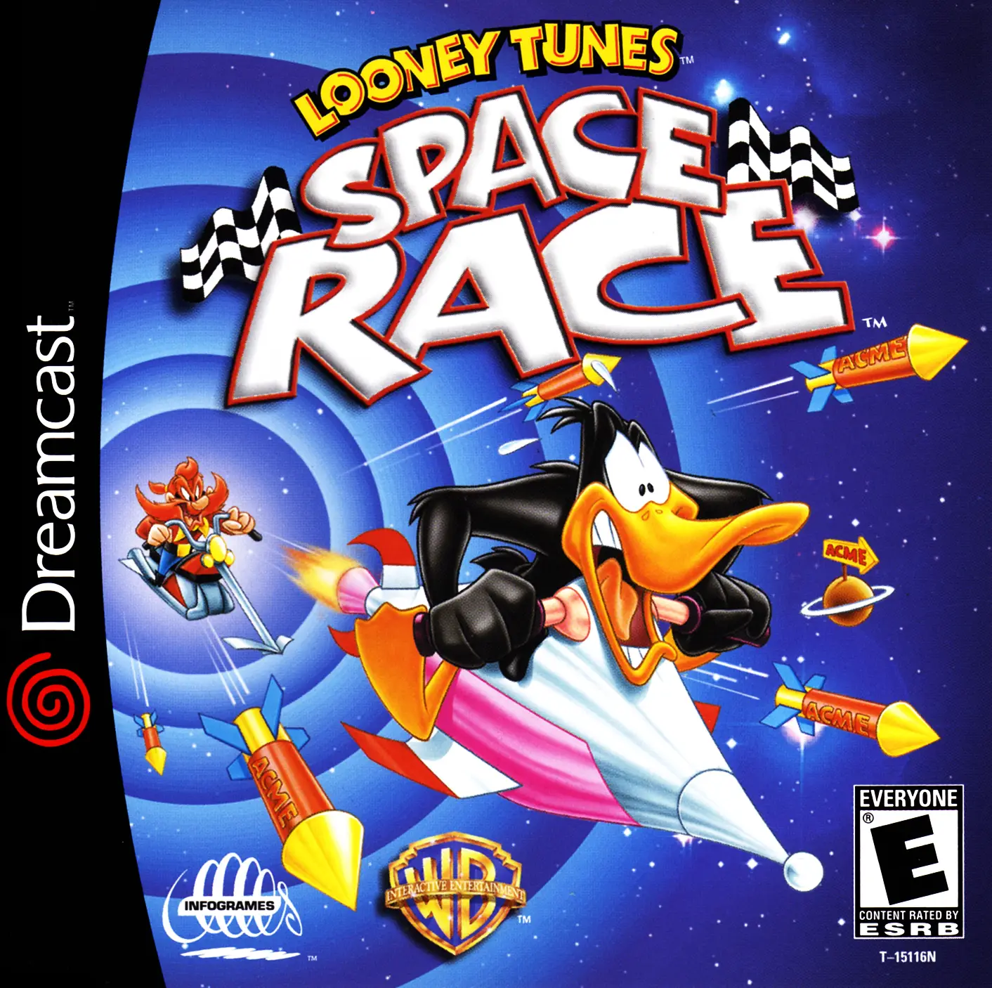 Capa de Looney Tunes: Space Race