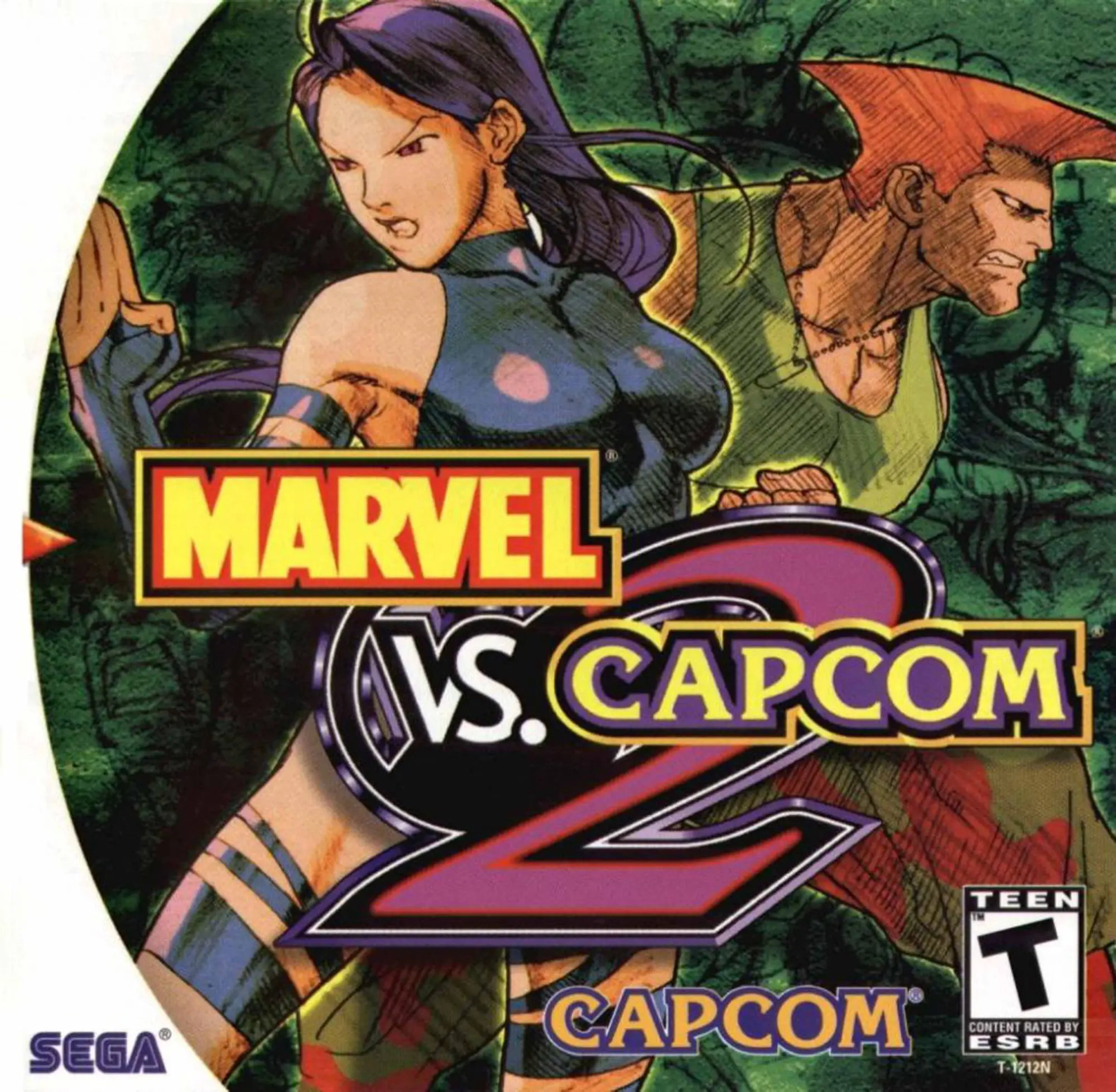 Capa de Marvel vs. Capcom 2