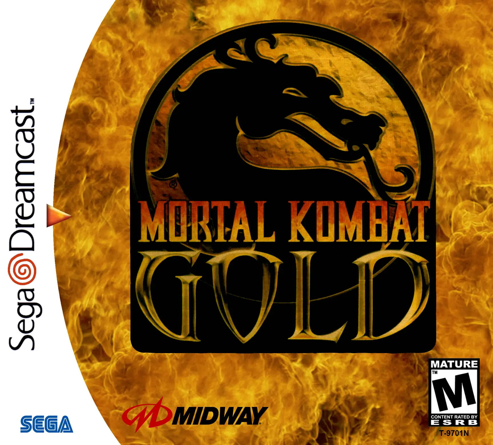 Capa de Mortal Kombat Gold