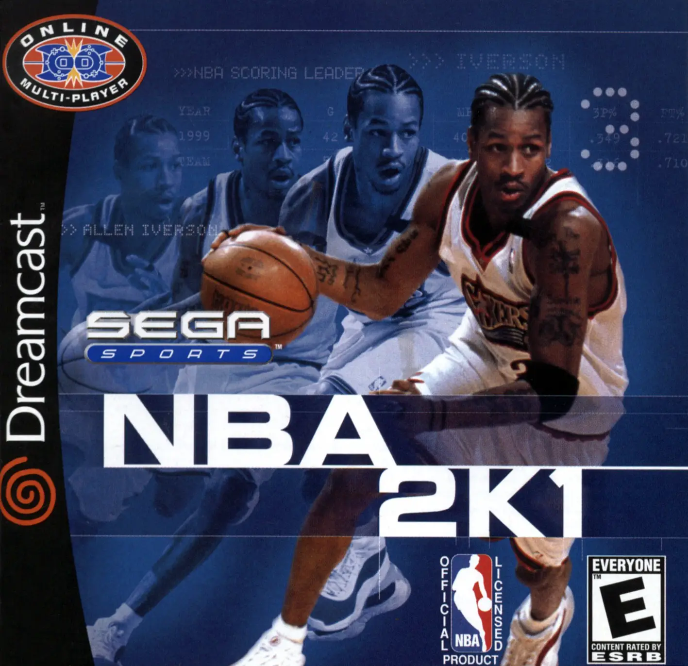 Capa de NBA 2K1