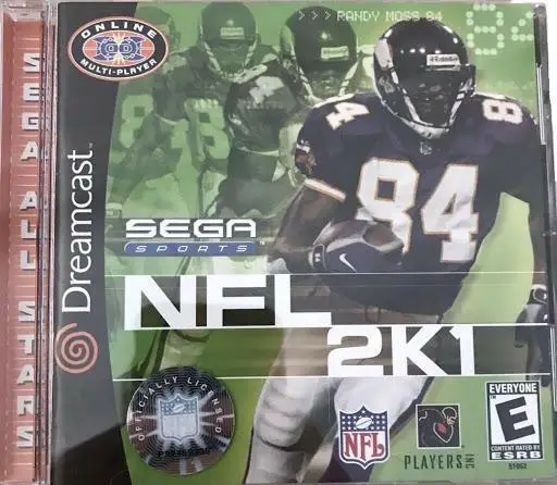 Capa de NFL 2K1 [Sega All Stars]