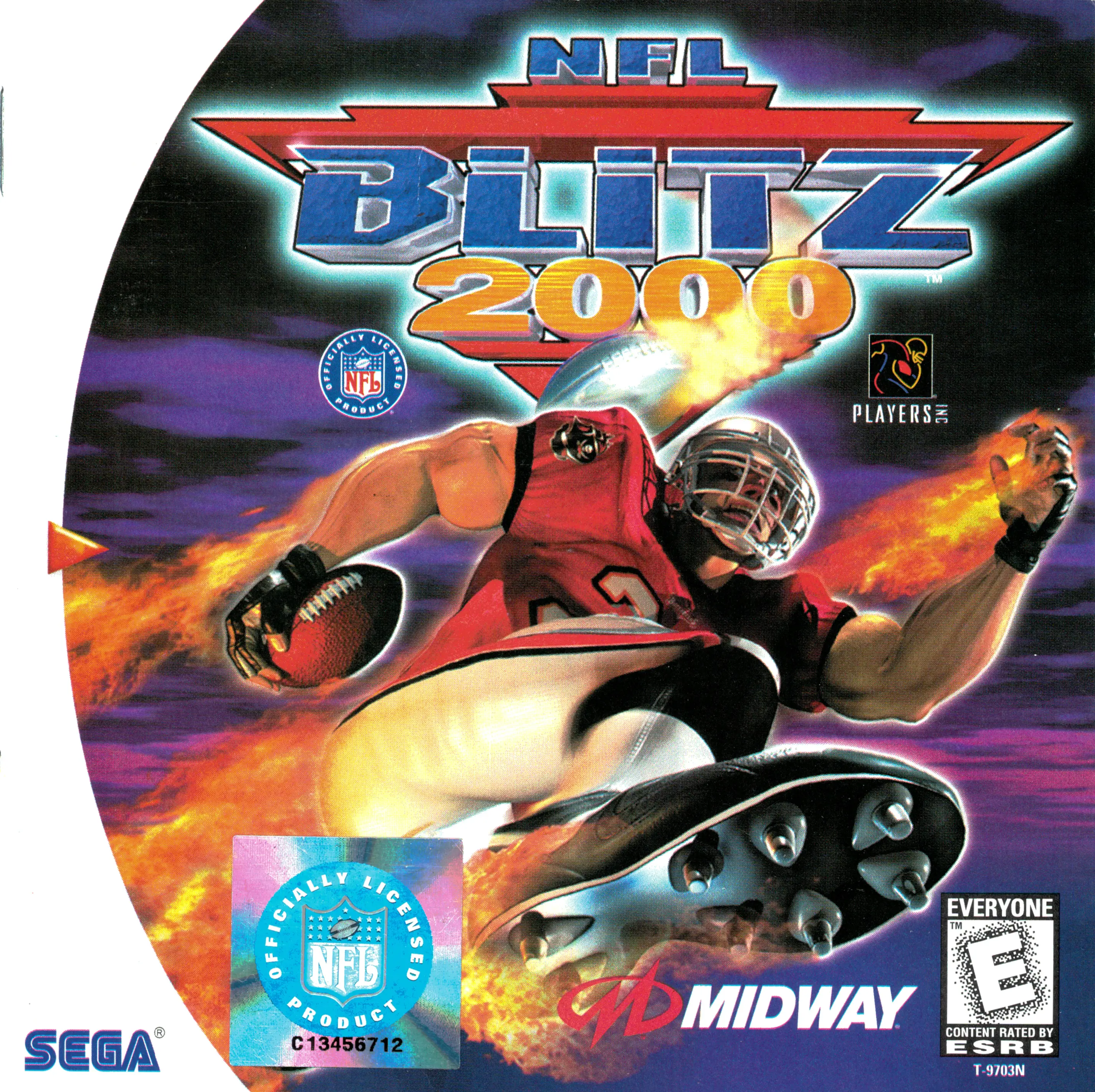 Capa de NFL Blitz 2000
