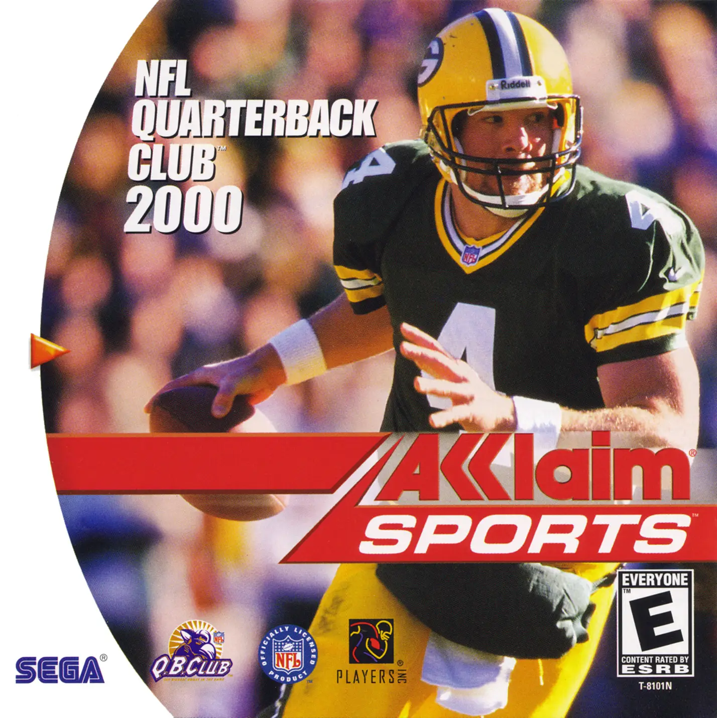 Capa de NFL Quarterback Club 2000