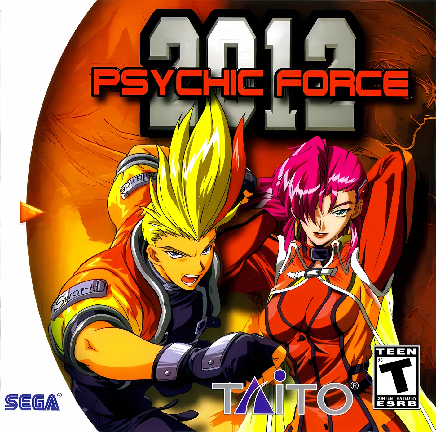 Capa de Psychic Force 2012