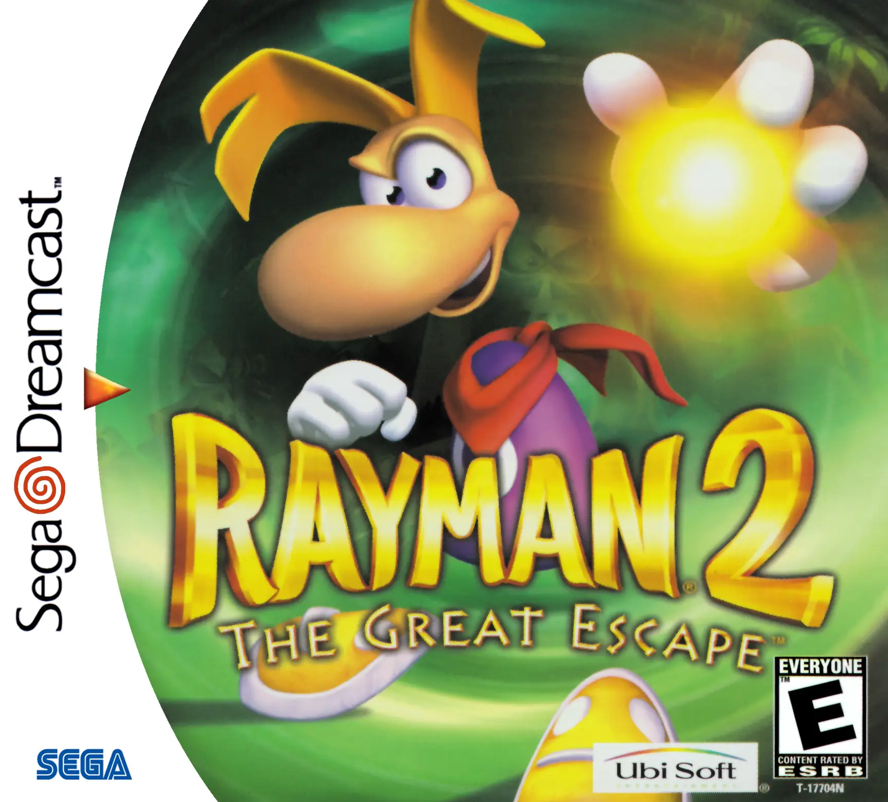 Capa de Rayman 2: The Great Escape