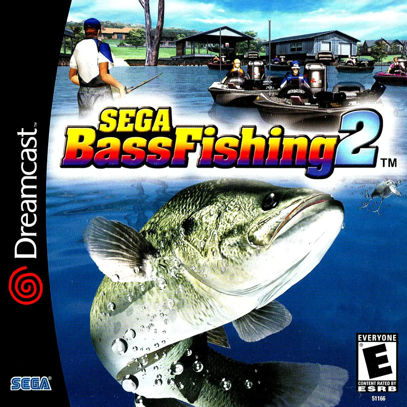 Capa de Sega Bass Fishing 2