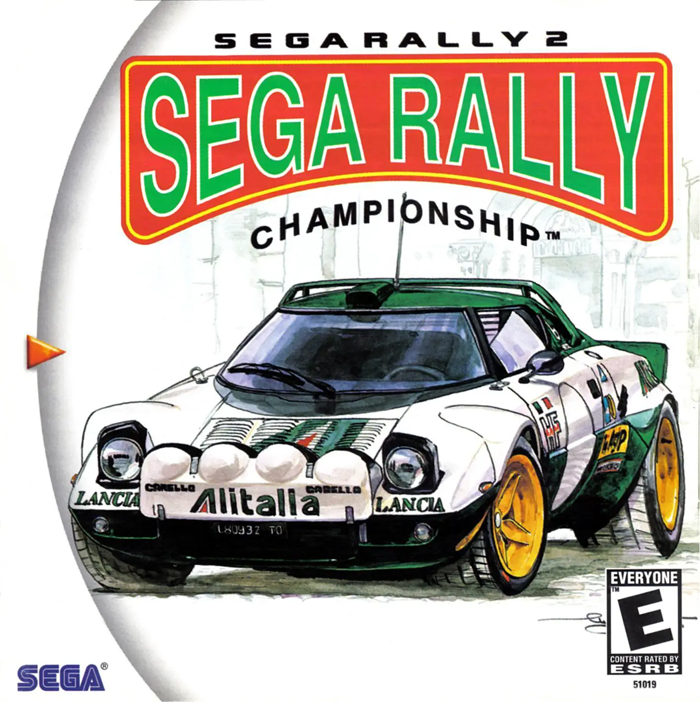 Capa de SEGA Rally 2