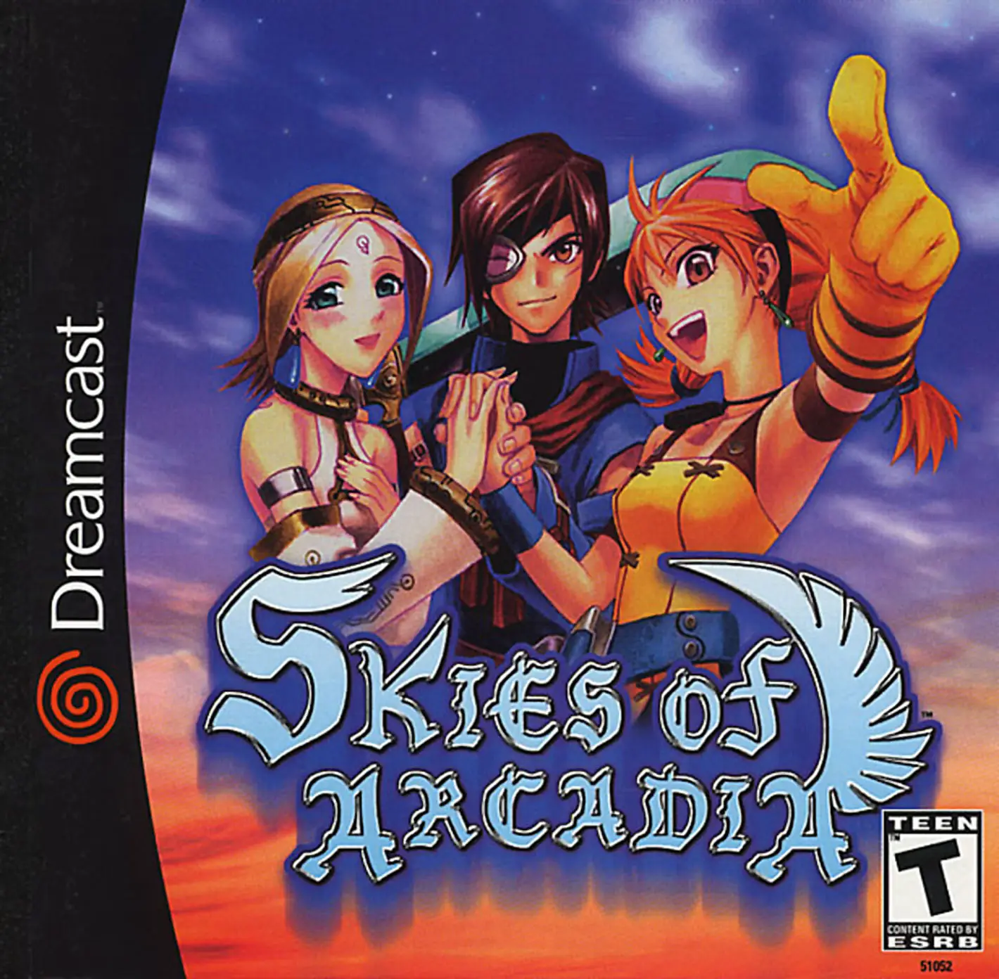 Capa de Skies of Arcadia