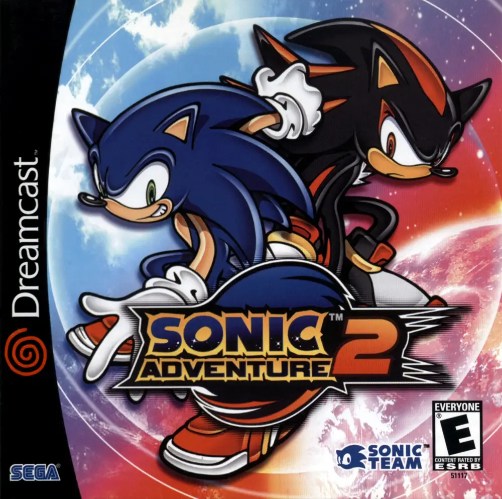 Capa de Sonic Adventure 2