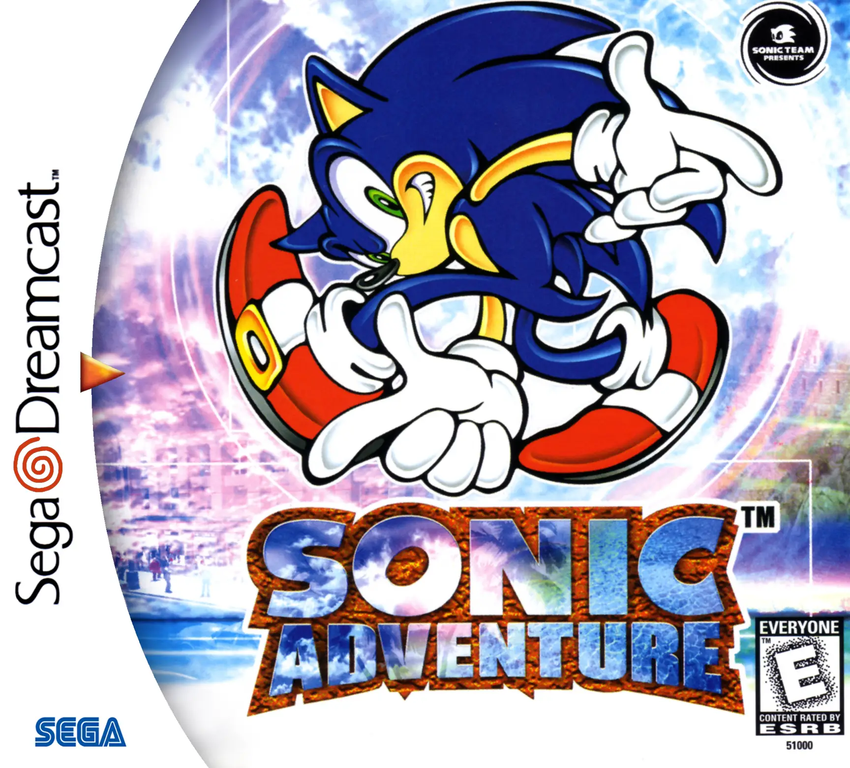 Capa de Sonic Adventure