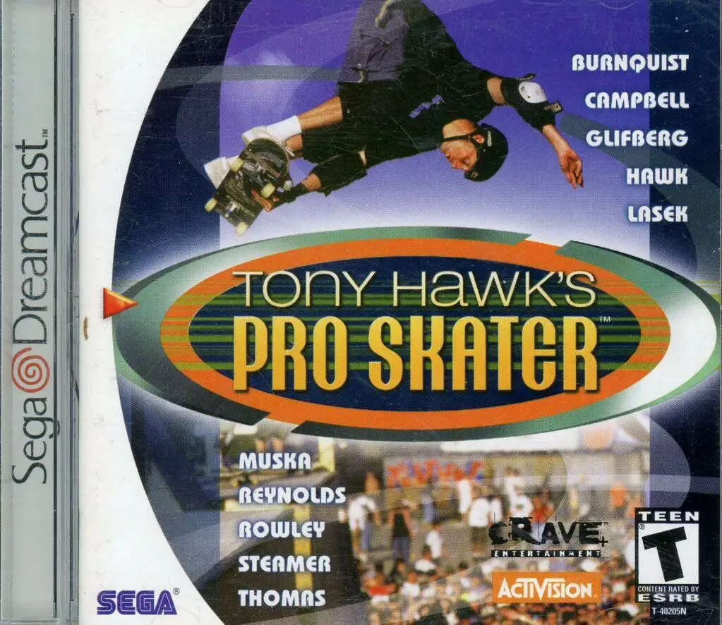 Capa de Tony Hawk's Pro Skater