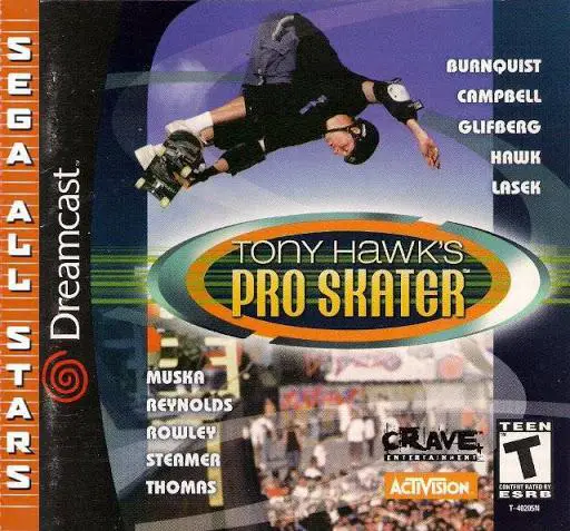 Capa de Tony Hawk's Pro Skater [Sega All Stars]