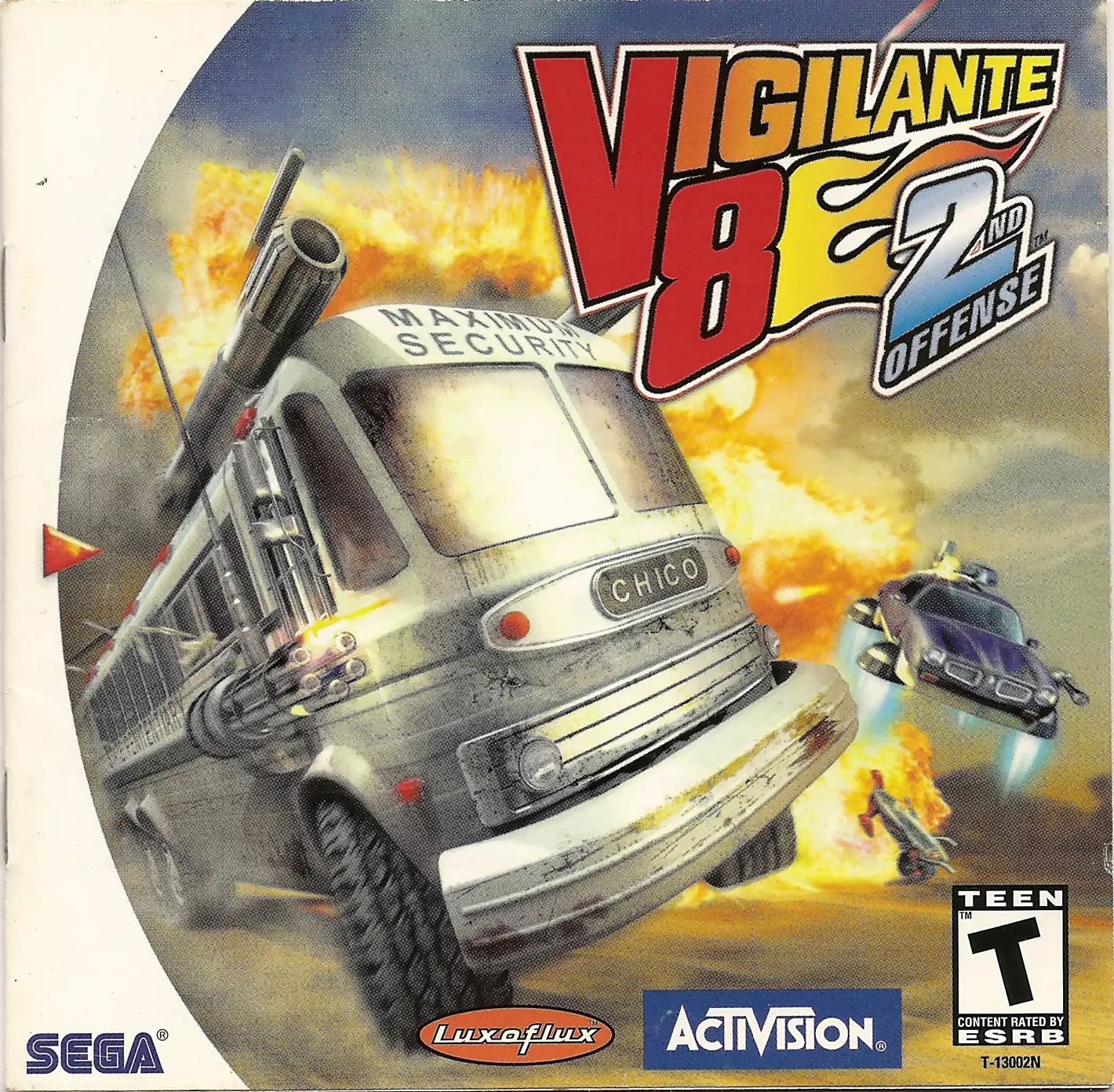 Capa de Vigilante 8: 2nd Offense