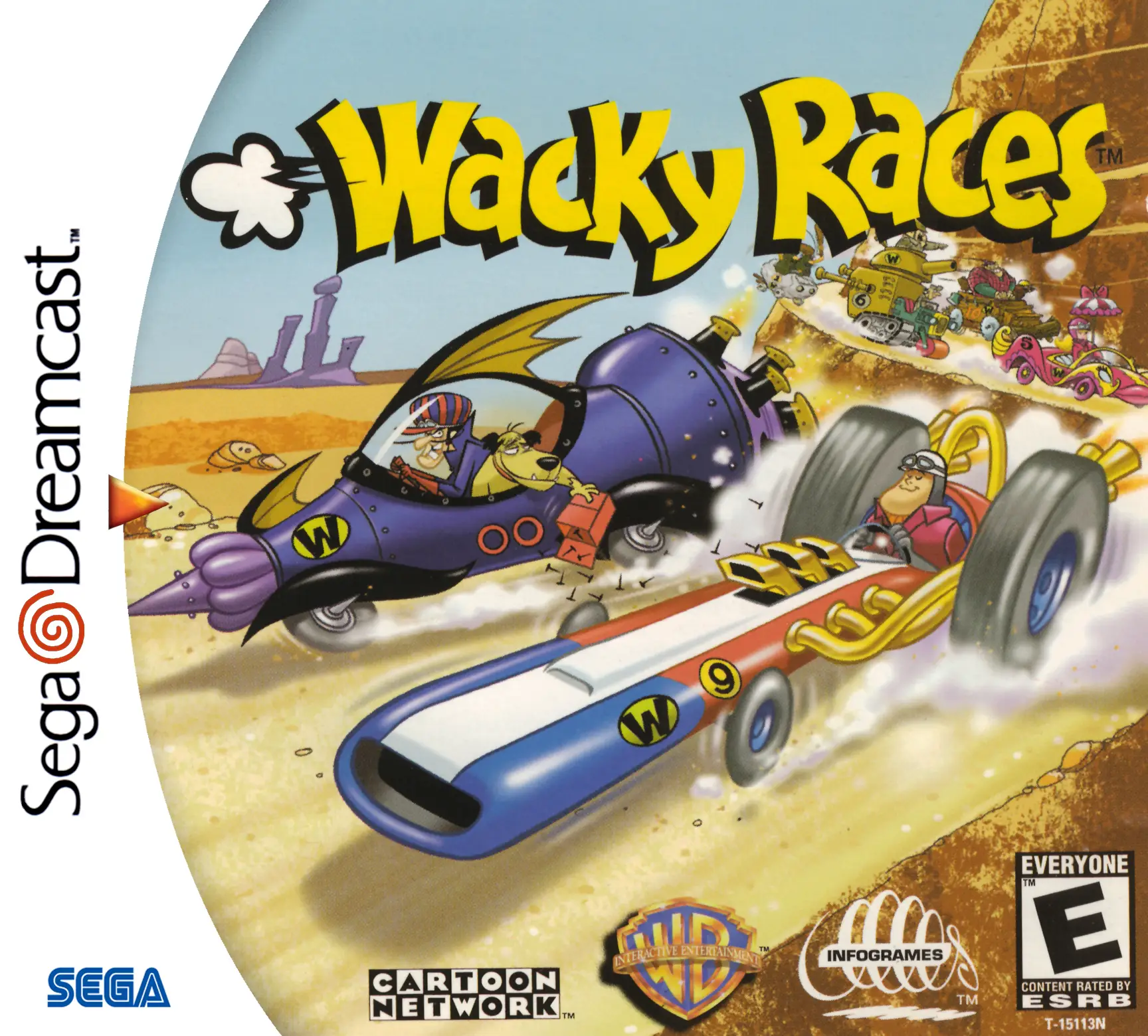 Capa de Wacky Races