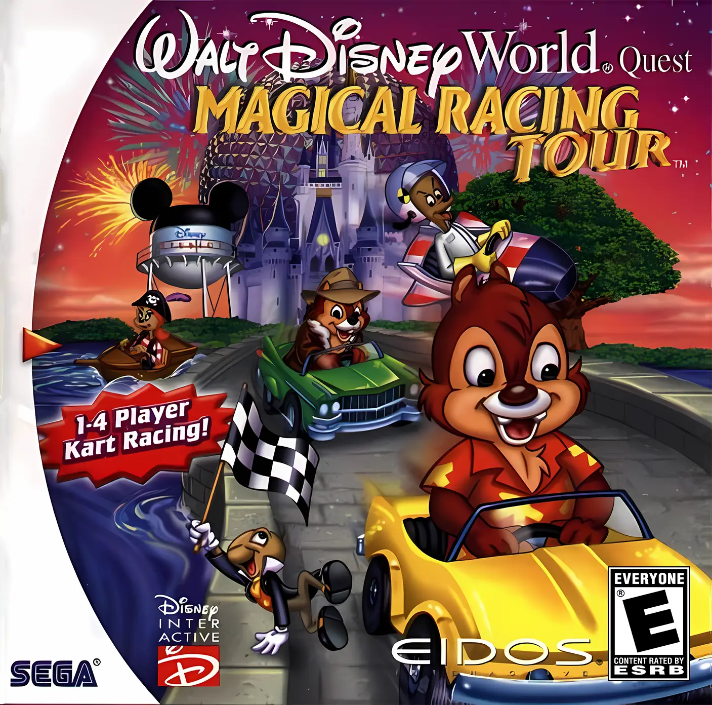 Capa de Walt Disney World Quest: Magical Racing Tour