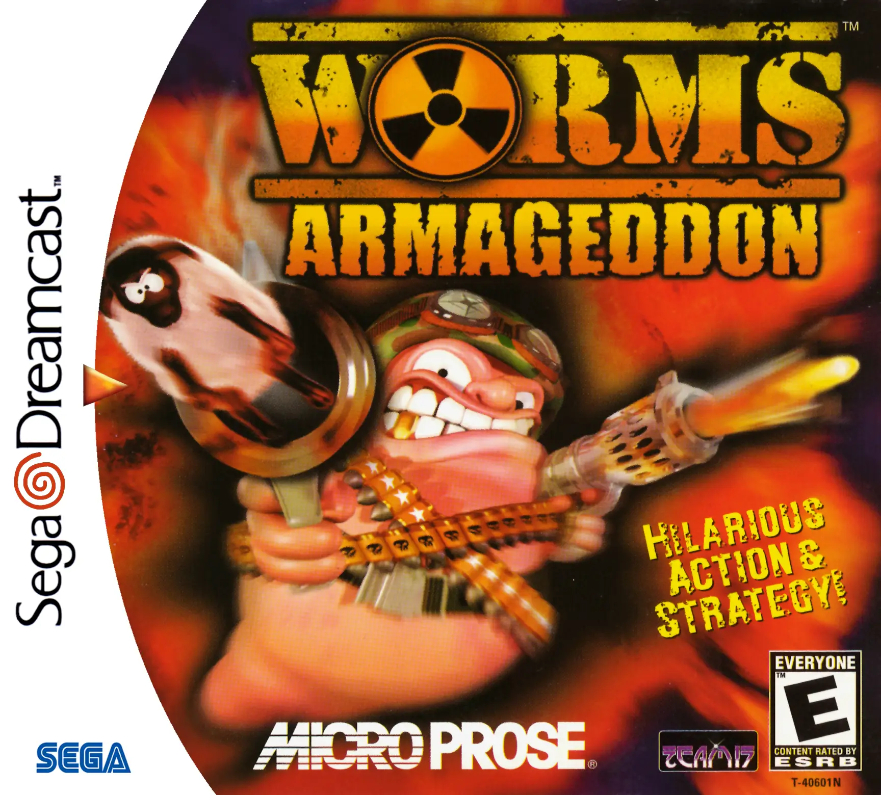 Capa de Worms Armageddon