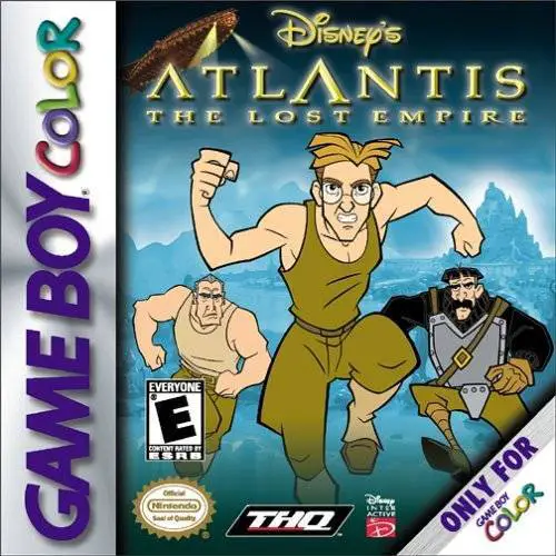 Capa de Atlantis: The Lost Empire