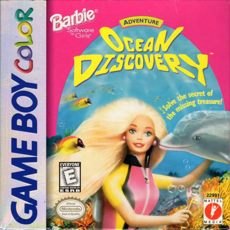 Capa de Barbie: Ocean Discovery