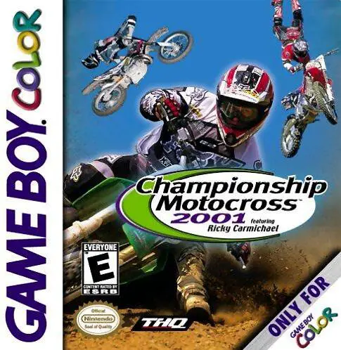 Capa de Championship Motocross 2001 Featuring Ricky Carmichael