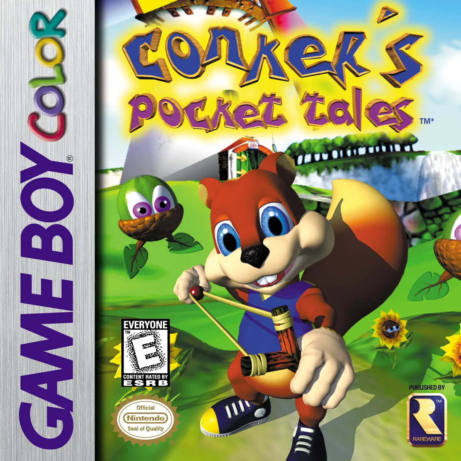Capa de Conker's Pocket Tales