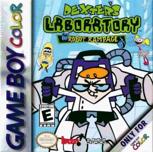 Capa de Dexter's Laboratory: Robot Rampage