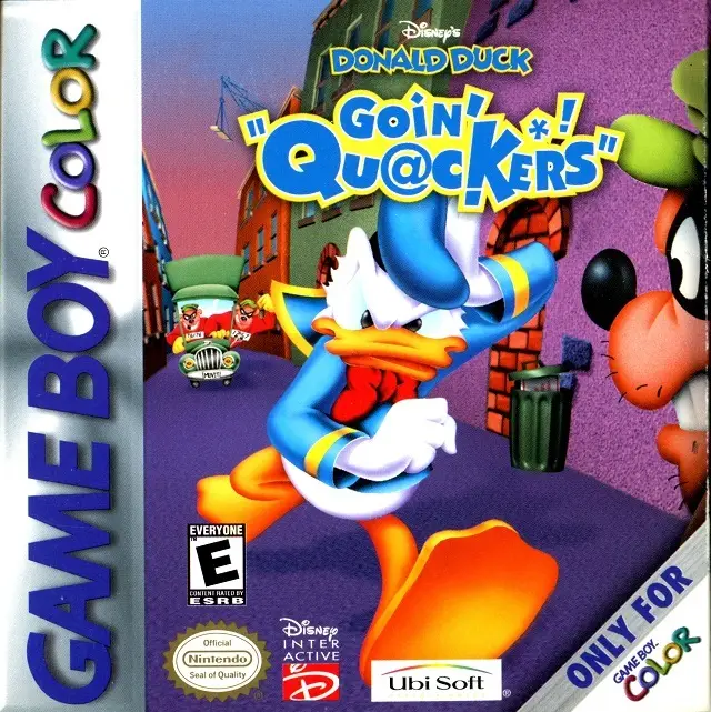Capa de Donald Duck: Goin' Quackers