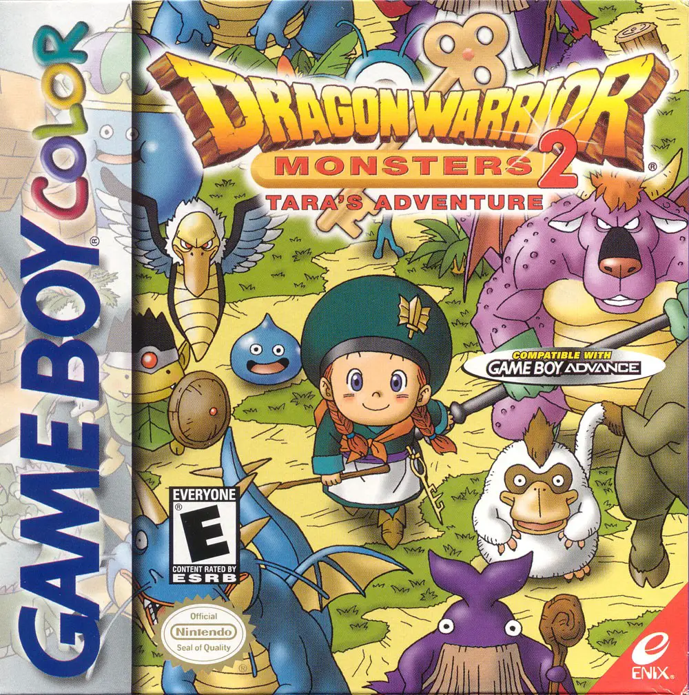 Capa de Dragon Warrior Monsters 2: Tara's Adventure