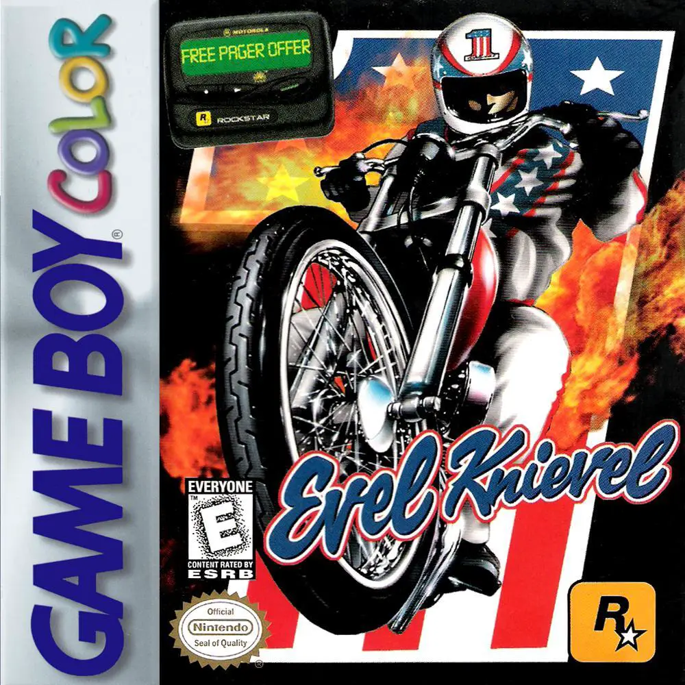 Capa de Evel Knievel