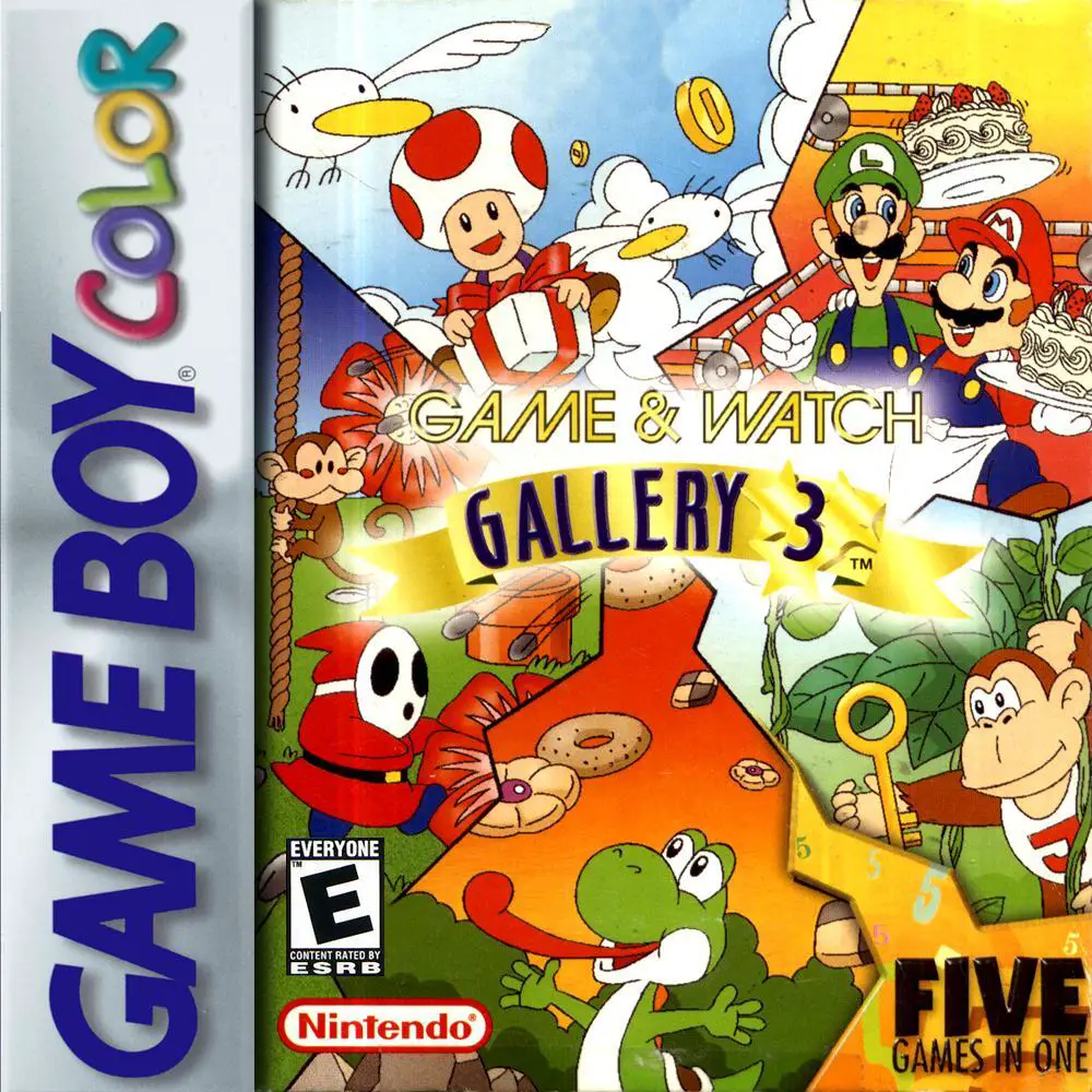 Capa de Game & Watch Gallery 3