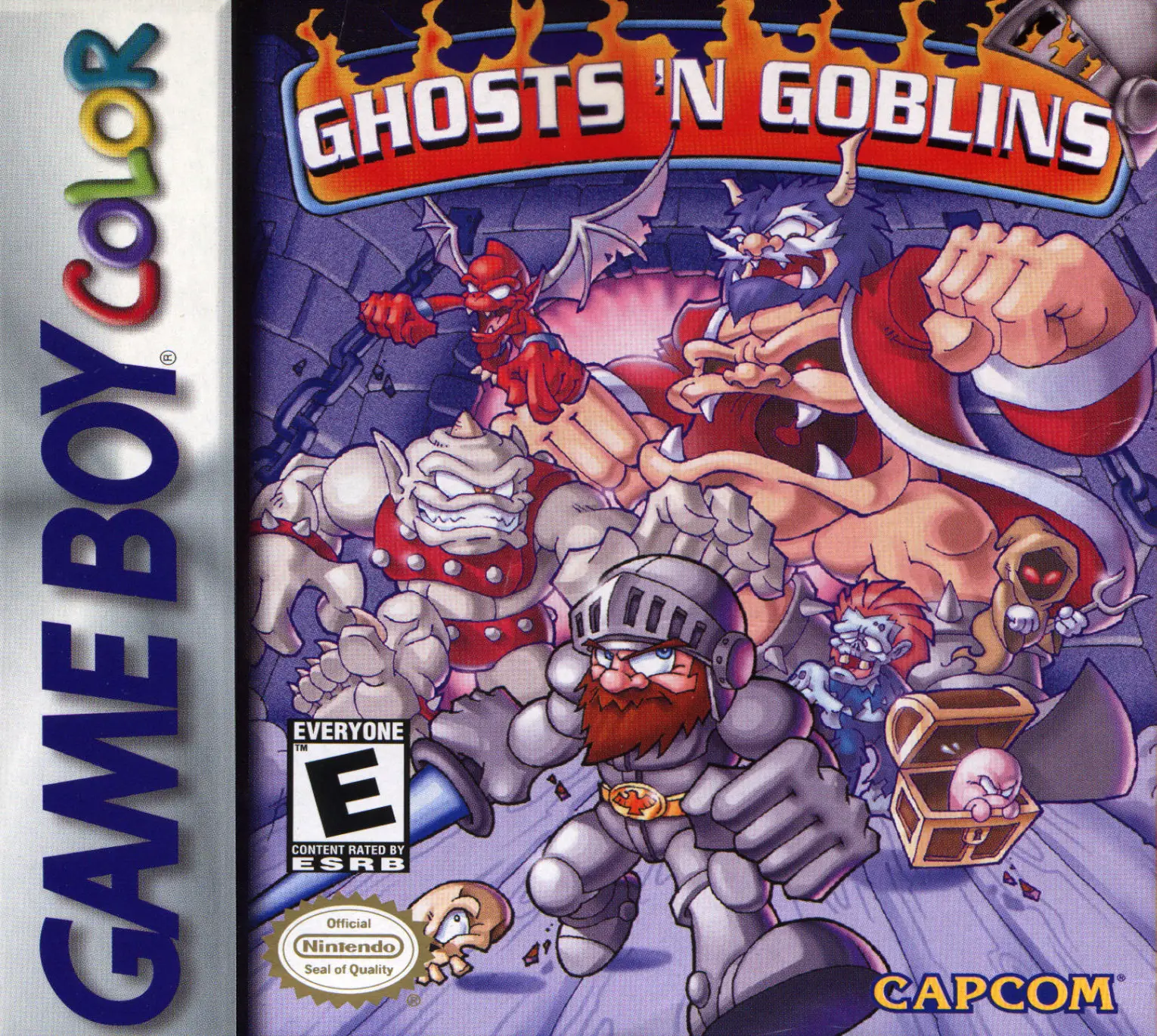 Capa de Ghosts 'n Goblins
