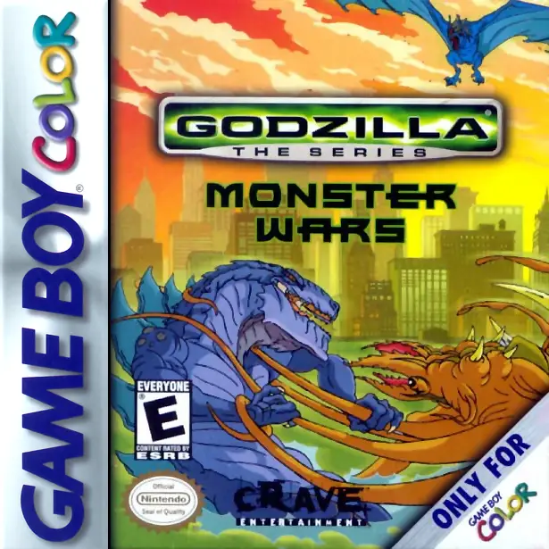 Capa de Godzilla The Series: Monster Wars