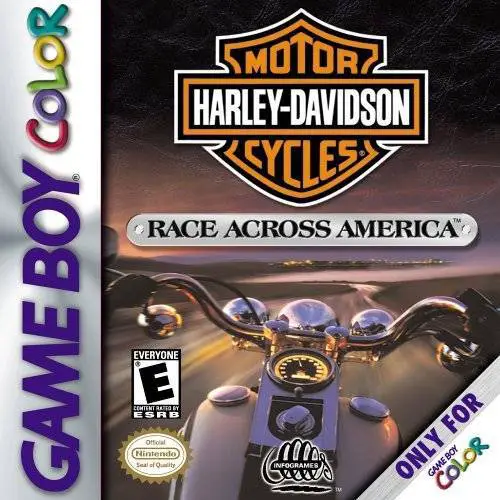 Capa de Harley Davidson: Race Across America