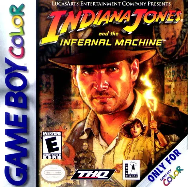 Capa de Indiana Jones and the Infernal Machine