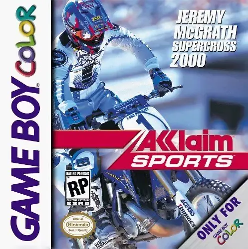 Capa de Jeremy McGrath Supercross 2000